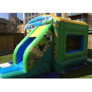 China Big Farmyard Inflatable Bounce House With Slide For Young Teenagers supplier
