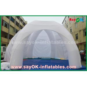 China Multi-Person Inflatable Tent White Advertising PVC Giant Inflatable Exhibition Inflatable Spider Tent supplier
