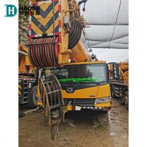 XCMG100t Diesel Mobile Truck Crane With Flat-Top Tower Crane And Video Inspection
