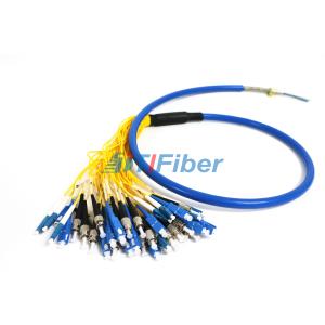 China Armoured Waterproof Optical Fiber Pigtail With G652D G657A1 Fiber supplier