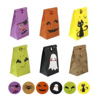 China Party Halloween Biodegradable Paper Bakery Bags For Bread 9g/Pcs on sale