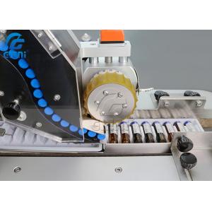 1-20ml Square Oval Horizontal Glass Bottle Labeling Machine For Beverage