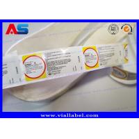 O armazenamento UV do tubo de ensaio do ponto etiqueta etiquetas para a impressão de tela de seda dos ePeptidees