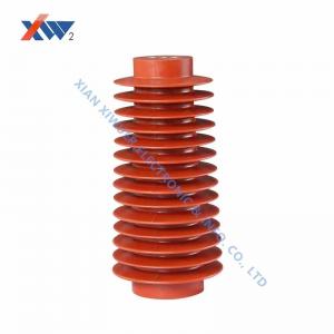 40.5KV 155x340  High Voltage Insulator , Indoor Busbar Support Insulator