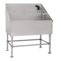 China Professional Stainless Steel Dog Grooming Bath Tub 304 Metal Dog Wash Station on sale