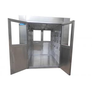 China Electronic Interlock Air Shower Clean Room With Automatic Blowing And Lcd Control Panel supplier