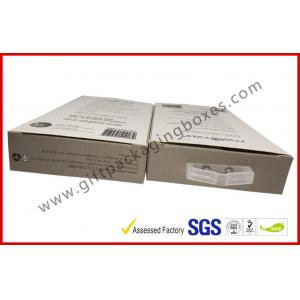 China 300gsm Paper Box Card Board Packaging With Clear Window And Blister supplier