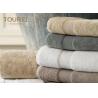 Jacquard Cotton Beach Hotel Bath Towels Grey Color Embroidery Fancy Design