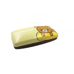 China Small Beer Hard children's  Eyeglasses Case / Leather Spectacle Case supplier
