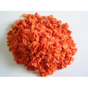 China Dry Cool Place Storage HALAL Orange Red Dried Carrot Chips Low Sugar supplier