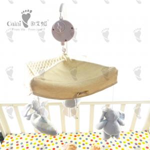 China 30cm Baby Bedding Set 100% Polyester Loveable Infant Turnning Music Cod supplier