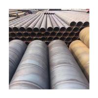 China GB/T 3091 GB/T 13793 SAW ASTM A572 Gr.50 Low Alloy Welded Spiral Steel Tube on sale