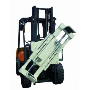 Forklift Lifting Hook Attachments , Forklift Boom Attachment 55 Gallon Oil Drum Lifting Clamp