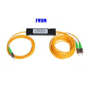 FWDM Wavelength Division Multiplexer FC APC T1550 TV 1*2  45dB Isolation