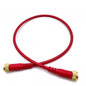 F Male To Male Connector IPEX OEM DIN Cable Assembly