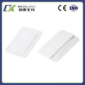 Aseptic PU Film Dressing Sterile Wound Adhesive Dressing With Non Woven Pad