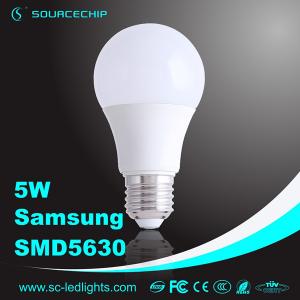 China led bulb lights E27 5W LED bulb lighting manufacturer