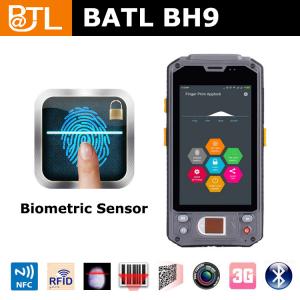 China BATL BH9 dual core biometric fingerprint scanner, industrial android 4.4.2 handheld pda supplier