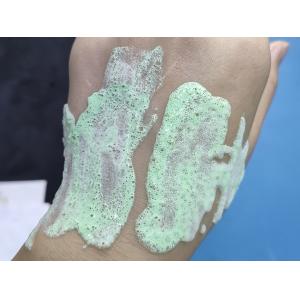 China Green Tea Oxy Bubble Facial Clay Mask Reduces Inflammation Acne Treatment Spirulina Body Scrub supplier