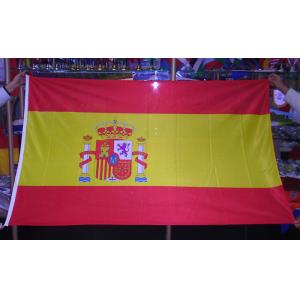 Full Color Printing Custom Polyester Flags , National Team Flags And Banners