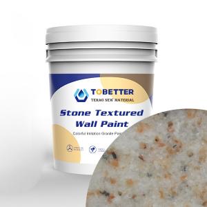 Heat Resistant Natural Real Stone Paint Outdoor Stone Effect Paint Texture Nippon Replace