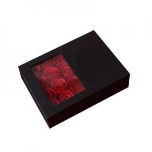 China Pantone Printing Flower Packaging Box With Ribbon Closure supplier