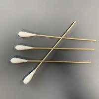 China Hypoallergenic Organic Wood Surgical Cotton Swabs Dust Free For Women on sale