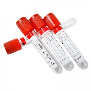 China 10ml No Additive Blood Collection Tube For Biochemistry,  Immunology, Trace Element Testing supplier