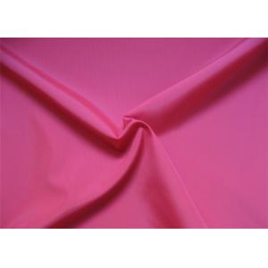 Red Stretch Taffeta Fabric , 75d 190t Polyester Taffeta Shrink - Resistant