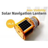 China Solar 6nm IALA Navigation Lights IP68 LED Marine Channel Marker Lights on sale