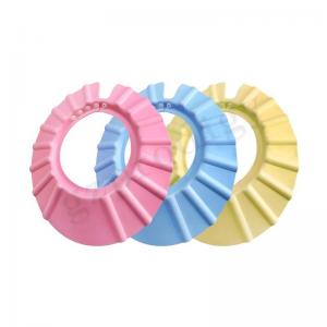 China Prodigy Multicolor Odorless Baby Washing Cap Multifunctional Kids Shower Hat Baby Shower Caps supplier