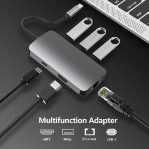 Multifunction Micro USB C To HDTV Adapter USB C Adapter For Mac TV Projection