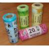 Roll bags with serial number, Polythene bags serial numbered, Serialized Numbers