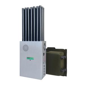 China New design 21 antennans portable signal jammer blocking WIFI 6E and mobile phone 2G, 3G, 4G, 5G and GPS, WIFI, UHF, VHF, RF,LOJACK signals with new longer 2.5dbi gain omni antennas wholesale