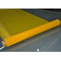 China Low Elasticity Polyester Screen Printing Mesh 70 Micron For Ceramics / T- Shirt on sale