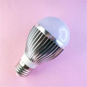 High Lumens 1X 5W Pure White Color Aluminum / Zinc Metal Alloy SMD Led Light Bulb