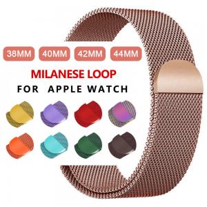 China Milanese Stainless Steel Watch Band For Apple Sport Band Watches Series5 Smart Wristband supplier