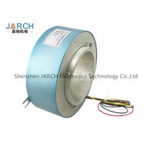 China 2A ~ 80A 120mm Through Bore Slip Ring / Rotary Electrical Interface Available with Ethernet supplier
