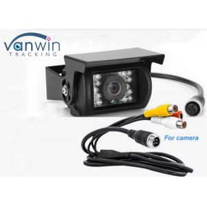 China 4pin HD waterproof backup Camera for Truck / Bus / Van with 18 pcs IR lights 4pin HD waterproof backup Camera for Truck supplier