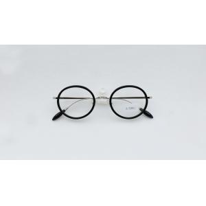 UltraLight titanium acetate Retro round Fashion Eyeglass frame for Men Women
