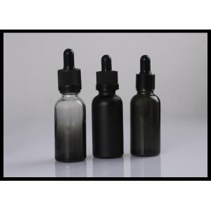 30ml Black Gradient Glass Bottle E liquid Smoke Oil Dropper Bottle