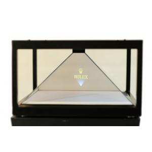 Large 70" 3d Holographic Projection Pyramid Holocube Video Full Hd Hologram LED Projector