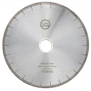 China High Cutting Speed Diamond Tools D400mm Silent Diamond Saw Blade For Quartz Stone Cutting supplier