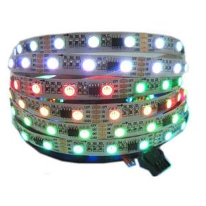 China Programmable Magic RGB Digital LED Strip Lights Full Color Chasing Rope DC12V supplier