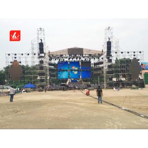 China Steel Performance Layer Truss Speaker Line Array Scaffold Truss For Concert supplier