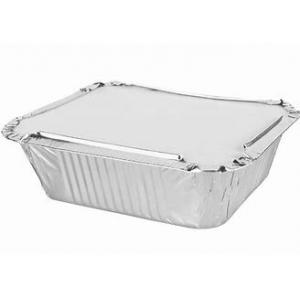 8389 No Peculiar Smell Aluminium Silver Foil Container Food Packaging