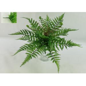 China No Allergies 38CM 18 Leaves Faux Fern Plants wholesale