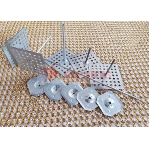 50MM Perforated Aluminum Metal Rock Wool Insulation Pins