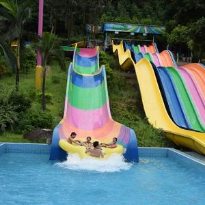 China Family Rafting Fiberglass Water Slide Water Raft Slide For Aquatic Park supplier