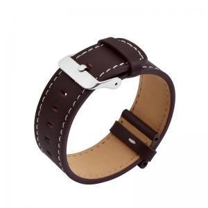 Men Cowhide Watch Band 18mm 20mm 22mm 24mm Width